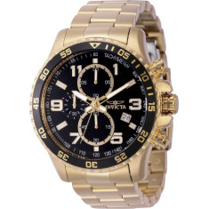 Invicta Men's 44525 Specialty  Quartz Chronograph Black Dial Watch