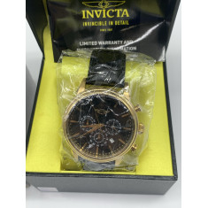 Invicta Men's IBI29865 I by Invicta Quartz Chronograph Black Dial Watch