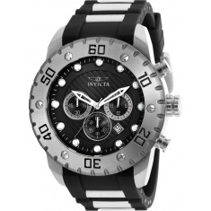 Invicta Men's 20276 Pro Diver Scuba Quartz Chronograph Black Dial Watch