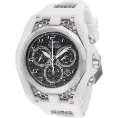 Invicta Men's 47209 Invicta Racing Quartz Chronograph Black, Silver Dial Watch