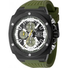 Invicta Men's 48162 Invicta Racing Quartz Chronograph Black Dial Watch