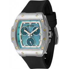 Invicta Women's 45641 Invicta Racing Quartz Chronograph Silver, Blue Dial Watch