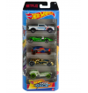 Hot Wheels Netflix 1:64 Scale Vehicle 5-pack