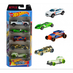 Hot Wheels Netflix 1:64 Scale Vehicle 5-pack