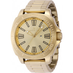 Invicta Men's 48935 Speedway  Quartz 3 Hand Gold Dial Watch