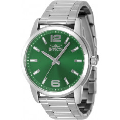 Invicta Men's 48494 Celestial Quartz 3 Hand Green Dial Watch