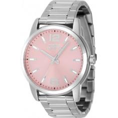 Invicta Men's 48497 Celestial Quartz 3 Hand Pink Dial Watch