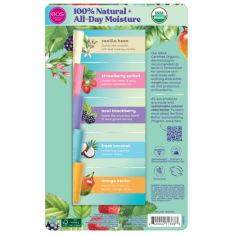 EOS Natural USDA Organic Lip Balm, 9 Sticks