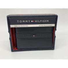 Carteira Masculina - Tommy Hilfiger (Estilo: 220061 Black )