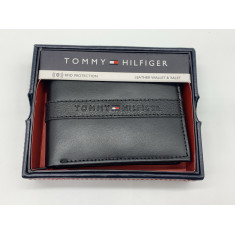 Carteira Masculina - Tommy Hilfiger (Estilo: 220061 Black )