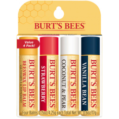 Burt's Bees Lip Balm - Set de 4