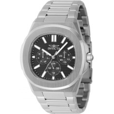 Invicta Men's 48325 Speedway Quartz 3 Hand Black Dial Watch