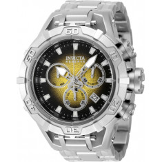 Invicta Men's 47848 Reserve Quartz Chronograph Black, Yellow Dial Watch