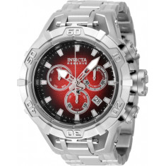 Invicta Men's 47849 Reserve Quartz Chronograph Black, Red Dial Watch