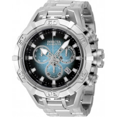 Invicta Men's 47850 Reserve Quartz 3 Hand Black, Blue Dial Watch