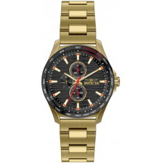 Invicta Men's 48871 Invicta Racing Quartz Chronograph Black Dial Watch