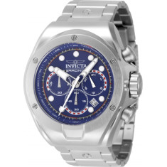 Invicta Men's 47745 Invicta Racing Quartz 3 Hand Blue Dial Watch