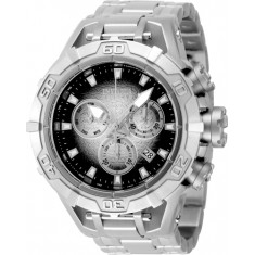 Invicta Men's 47847 Reserve Quartz Chronograph Black, Silver Dial Watch