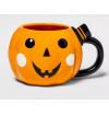 Caneca Abobora - Halloween -10oz Halloween Stoneware Pumpkin Figural Mug - Hyde and EEK!