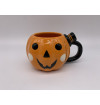 Caneca Abobora - Halloween -10oz Halloween Stoneware Pumpkin Figural Mug - Hyde and EEK!