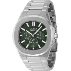 Invicta Men's 48329 Speedway Quartz 3 Hand Green Dial Watch