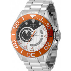 Invicta Men's 48242 Grand Diver Automatic Multifunction Black, Silver, Grey Dial Watch