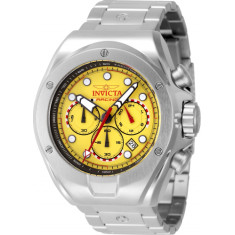 Invicta Men's 47748 Invicta Racing Quartz Chronograph Black, Yellow