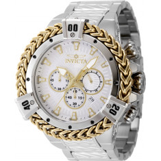 Invicta Men's 48156 Bolt Quartz Chronograph Silver Dial Watch