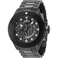 Invicta Men's 48245 Grand Diver Automatic 3 Hand Black Dial Watch
