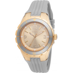 Invicta Women's 48850 Angel Quartz 3 Hand Gold Dial Watch