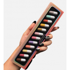 Mini 12-color Capsule Lipstick Set Waterproof Non-stick