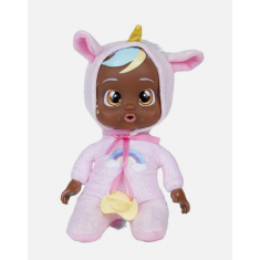 Cry Babies Tiny Cuddles Jassy - Baby Doll, Cries Real tears, Pink - Sem caixa