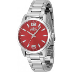 Invicta Women's 48500 Celestial Quartz 3 Hand Red Dial Watch