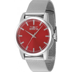 Invicta Women's 48513 Celestial Quartz 3 Hand Red Dial Watch