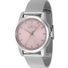 Invicta Women's 48514 Celestial Quartz 3 Hand Pink Dial Watch