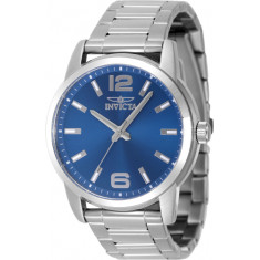 Invicta Men's 48490 Celestial Quartz 3 Hand Blue Dial Watch
