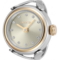 Invicta Women's 48576 Mini Quartz 2 Hand Gold Dial Watch