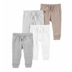 Calça Infantil Carters - 4 peças - Tamanho 6 meses Style 1N750810