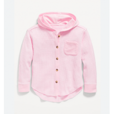 Old Navy - Waffle-Knit Hoodie - Tamanho - L (10-12 anos)