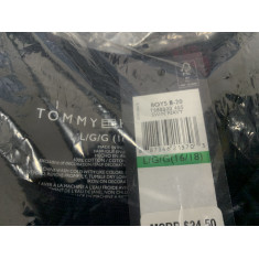 Camiseta Tommy Logo -Azul Marinho - Tam: G  - Boys (16-18)