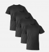 Kit com 4 Camisetas Pretas - Hanes - Tamanho M