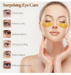 30pc 24K Gold Crystal Collagen Eye Mask Patch Gel Wrinkle Anti Aging Dark Circle