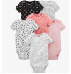kit Body Infantil 6 peças - Carter's (Tam:6-9meses) Style A26G065
