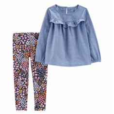 Conjunto Infantil (2Peças) - Carter's -  Tam: 4 anos - Style 2O031310