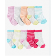 Kit meia Carter's  -Tamanho 2-4 anos - 10 pares (11627)