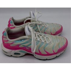 2019 Nike Air Max Plus South Beach GS White Pink Blue 718071-102 - size 7Y