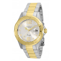 Invicta Women's 36056 Angel Quartz 3 Hand Silver Dial Watch