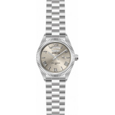 Invicta Men's 43938 Specialty Quartz 3 Hand Ivory Dial Watch