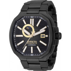Invicta Men's 45578 Reserve Automatic Multifunction Black Dial Watch