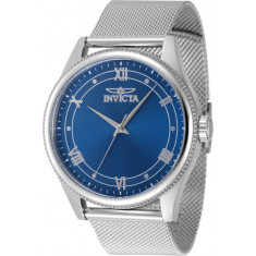 Invicta Men's 48478 Celestial Quartz 3 Hand Blue Dial Watch